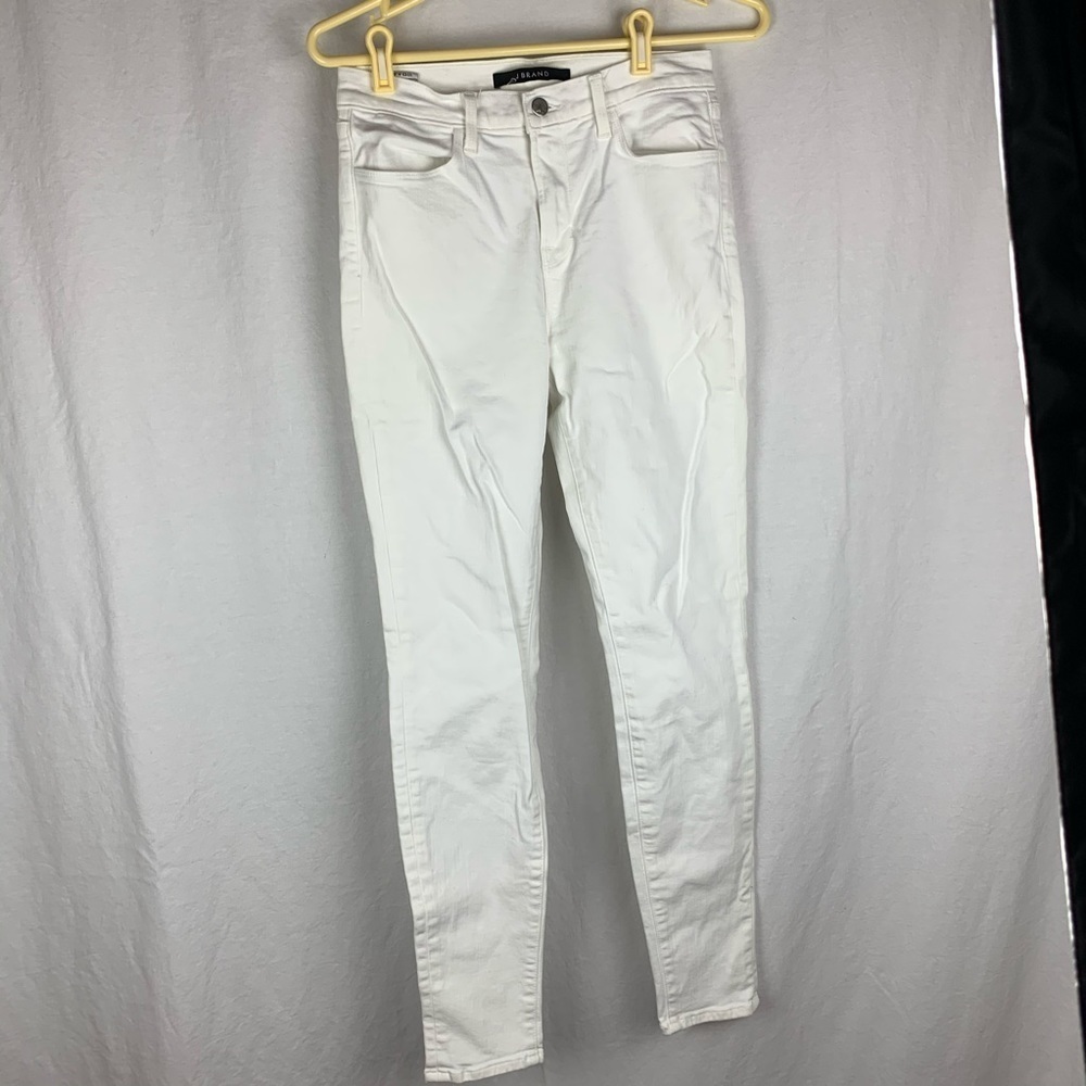 J brand white jeans